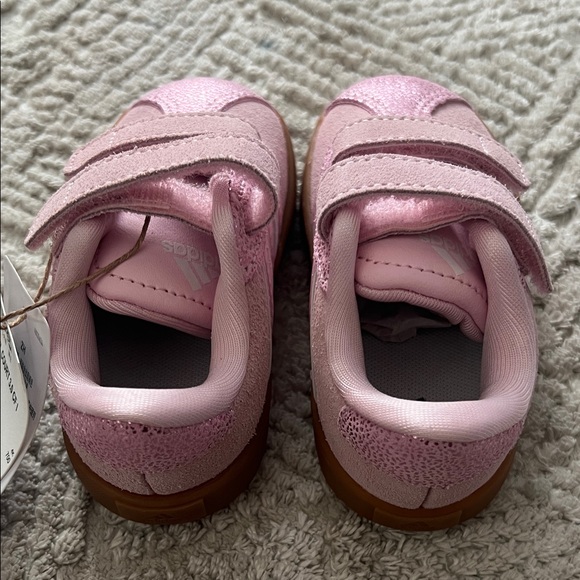 Infant/Toddler’s Adidas VL Court 3.0 Pink Sneakers - Picture 3 of 8